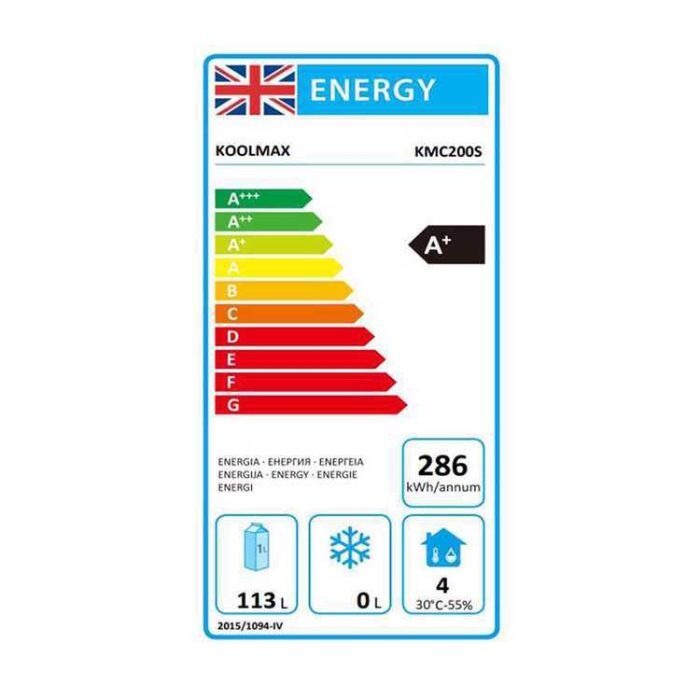 Koolmax KMC200S Energy Label