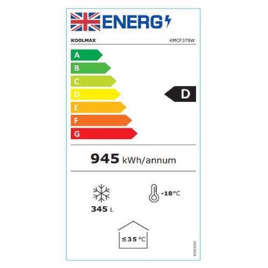 Koolmax KMCF370W Energy Label