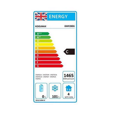 Koolmax KMF200G Energy Label