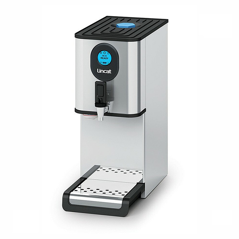 Lincat FilterFlow EB4FX Electric Counter-Top Automatic Fill Water Boiler, Angled Front View