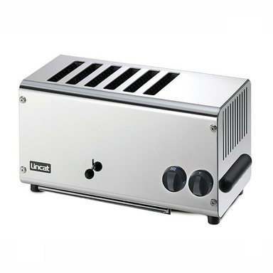 Lincat LT6X Electric Counter Top 6 Slots Toaster - Angled Front View