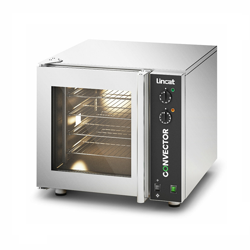 Lincat CO343M Counter-Top Electric Convection Oven - Angled Front/Right Side View