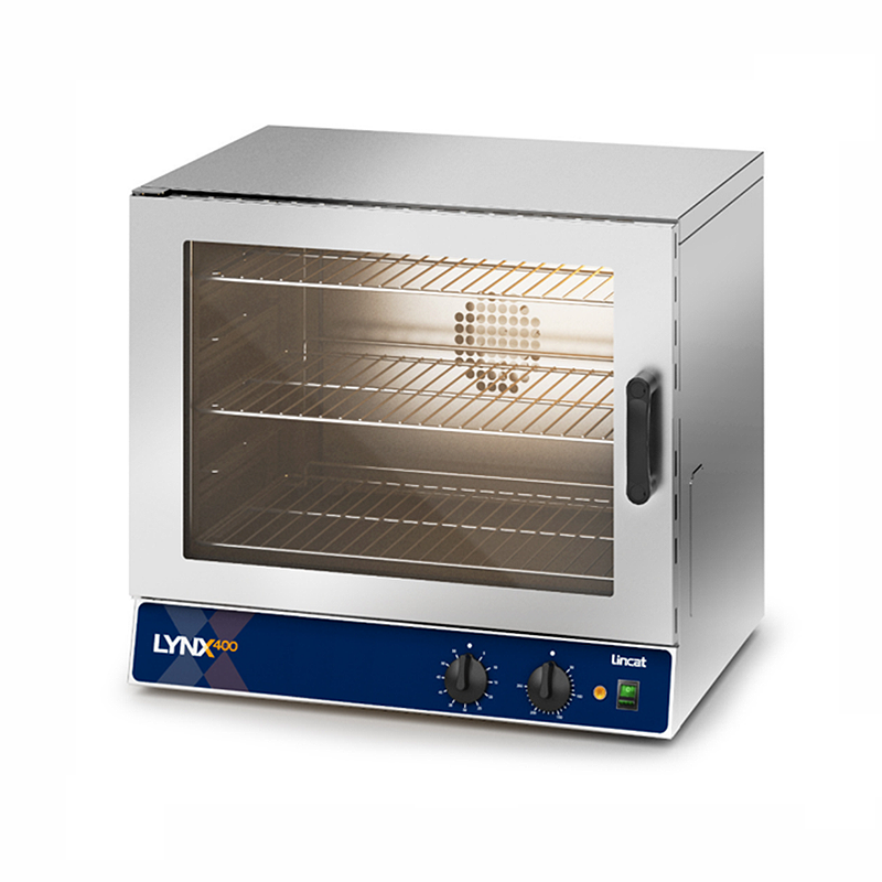 Lincat Lynx 400 LCOXL Counter-Top Electric Convection Oven - Angled Front/Right Side View