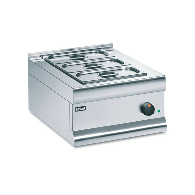 Lincat Silverlink 600 BM4B Bain Marie - Angled Front/Left Side View