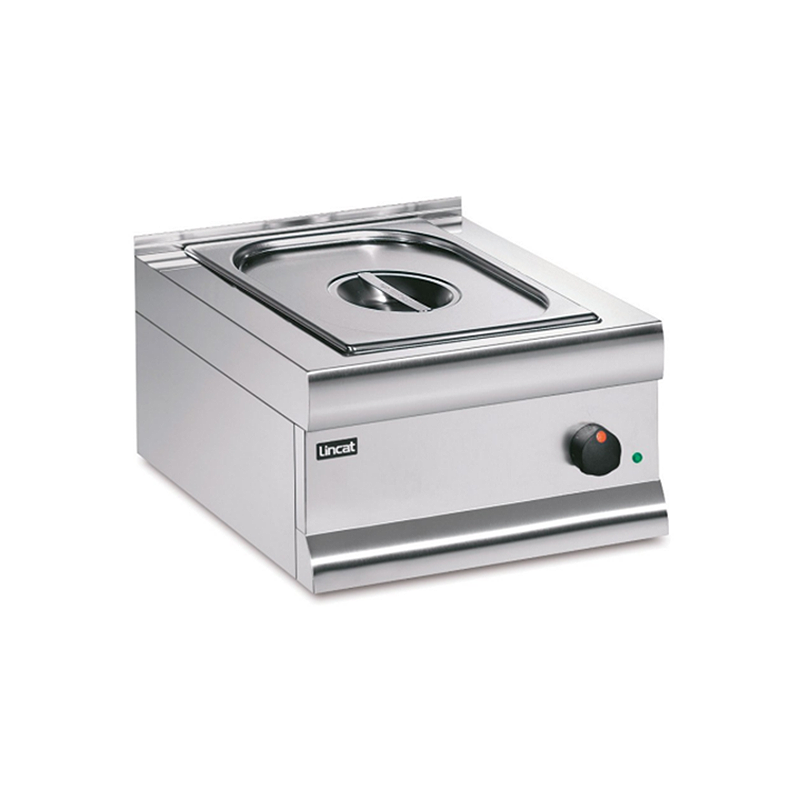 Lincat Silverlink 600 BM4C Bain Marie - Angled Front/Left Side View