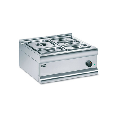 Lincat Silverlink 600 BM6A Bain Marie - Angled Front/Left Side View
