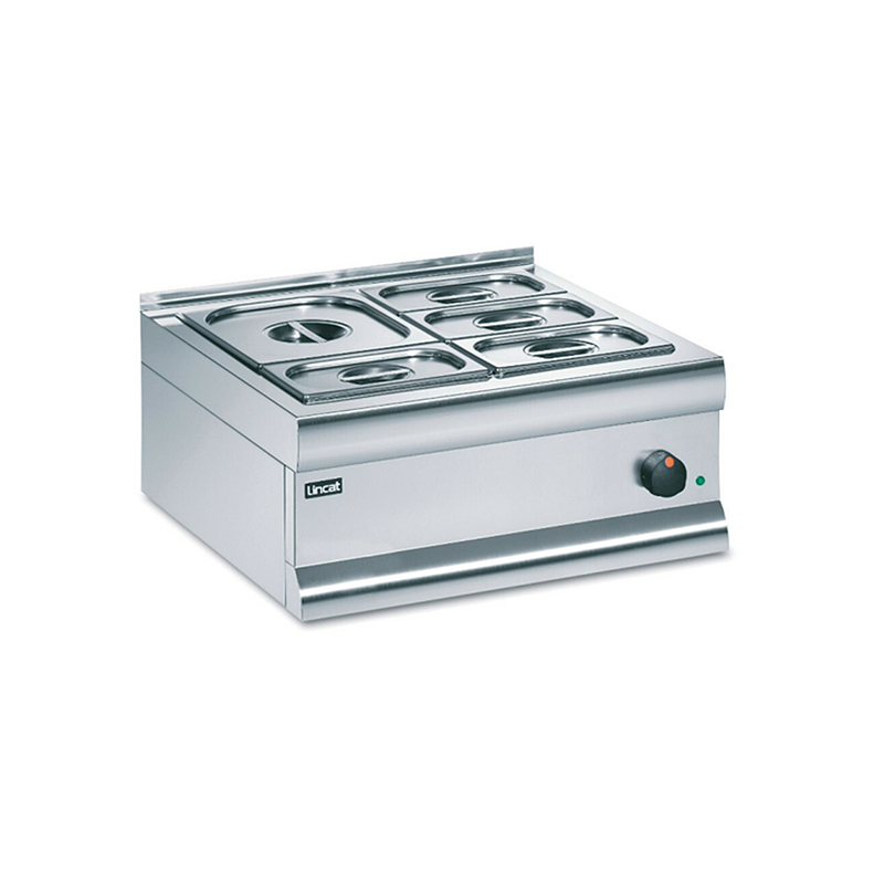 Lincat Silverlink 600 BM6A Bain Marie - Angled Front/Left Side View