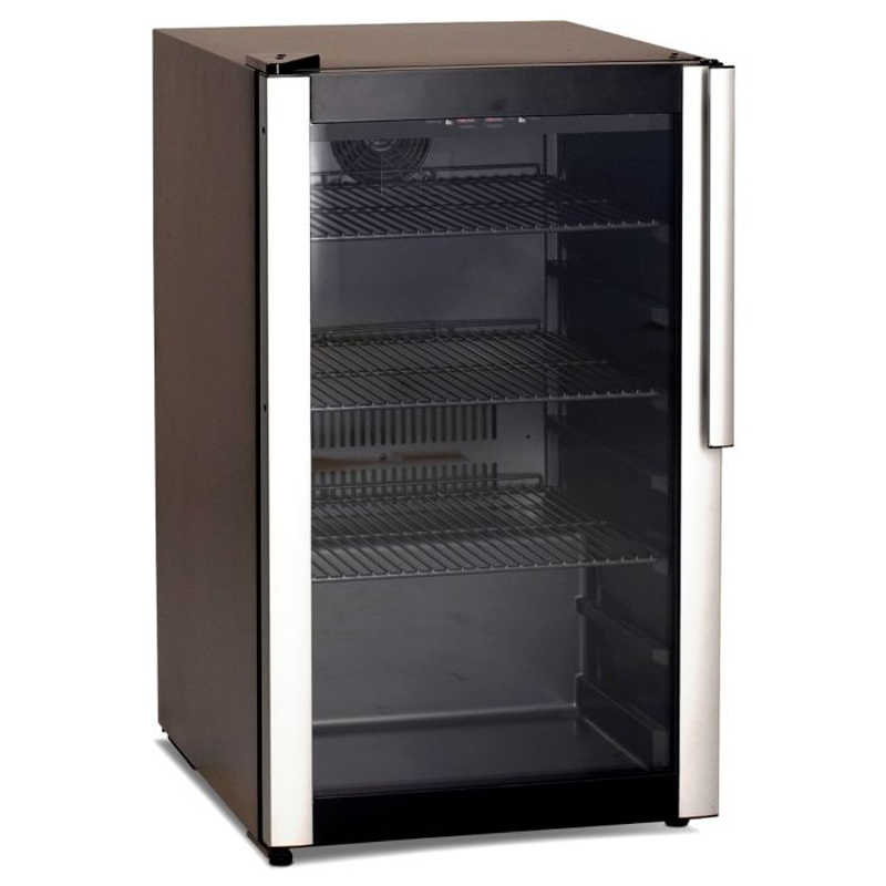 Vestfrost M85 Compact Single Door Bottle Cooler Angled Left Side/Front View