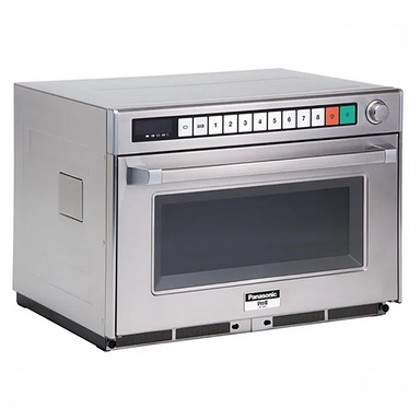 Panasonic NE1880 Gastronorm Microwave, 1800W Output, 20amp Hardwired, Front Facing View