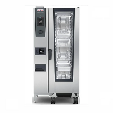 Rational iCombi Classic 20-1/1 Gas Combination Oven - Front Facing View