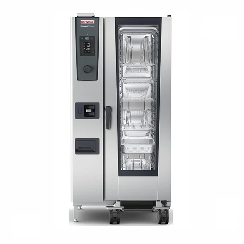 Rational iCombi Classic 20-1/1 Gas Combination Oven - Front Facing View