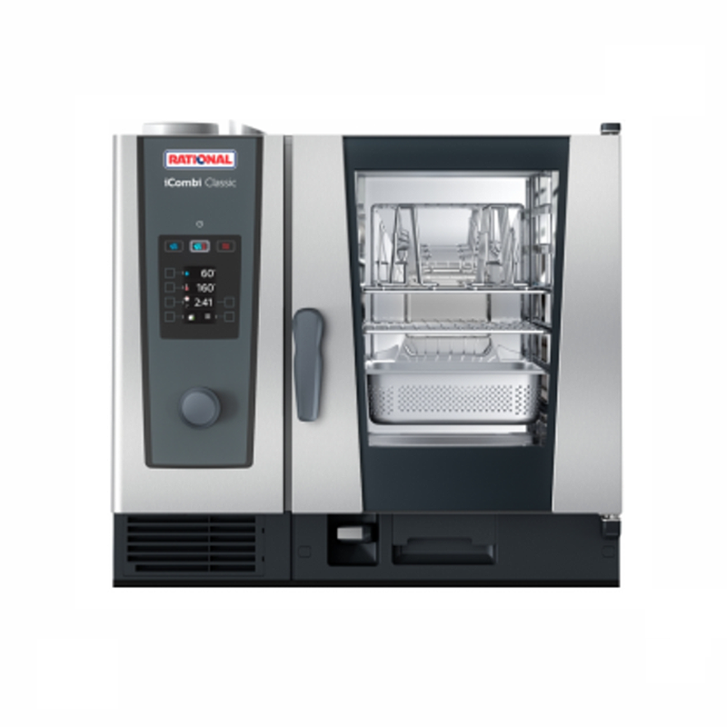 Rational iCombi Classic 6-1/1 Electric Combination Oven - Front Facing View