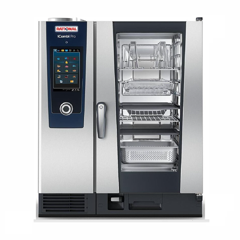 Rational iCombi Pro 10-1/1 Gas Combination Oven - Front Facing View