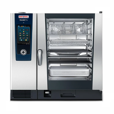 Rational iCombi Pro 10-2/1 Gas Combination Oven - Front Facing View