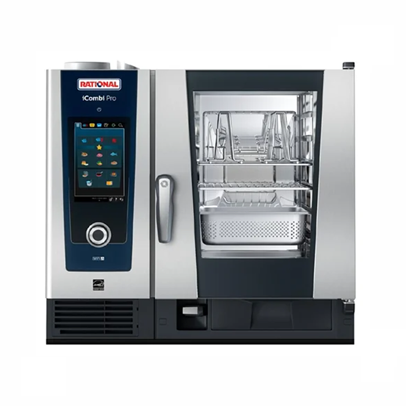 Rational iCombi Pro 6-1/1 Gas Combination Oven - Front Facing View