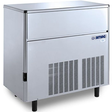 SIMAG SDE170 Self-contained Ice Maker Angled Front/Left Side View