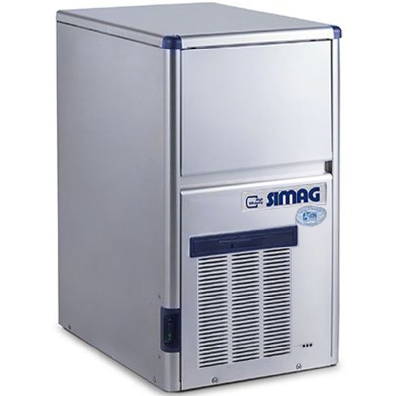SIMAG SDE34 Self-contained Ice Maker Angled Front/Left Side View