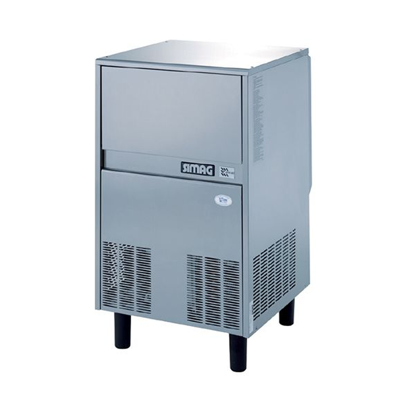 SIMAG SMI80 MOJO Crushed Ice Machine Angled Front/Right Side View