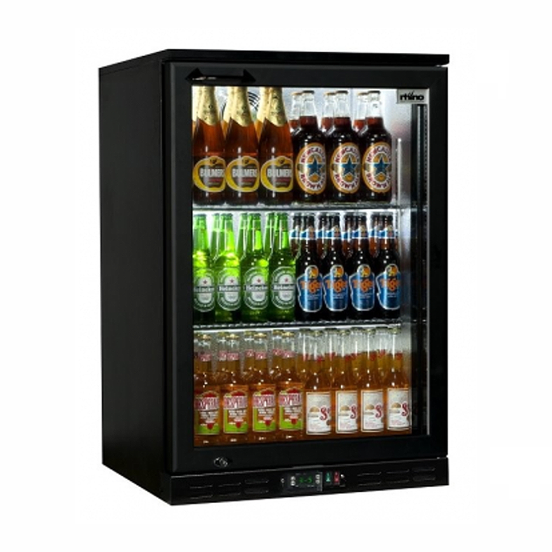 Staycold Milan 600H Single Door Right Hand Hinge Bottle Cooler - Angled Front View