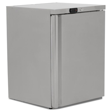 Blizzard UCF140 Single Hinged Door Under Counter Freezer Front/Left Side Angled View