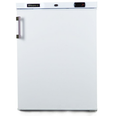Blizzard UCR140WH Single Hinged Door Under Counter Refrigerator Front View