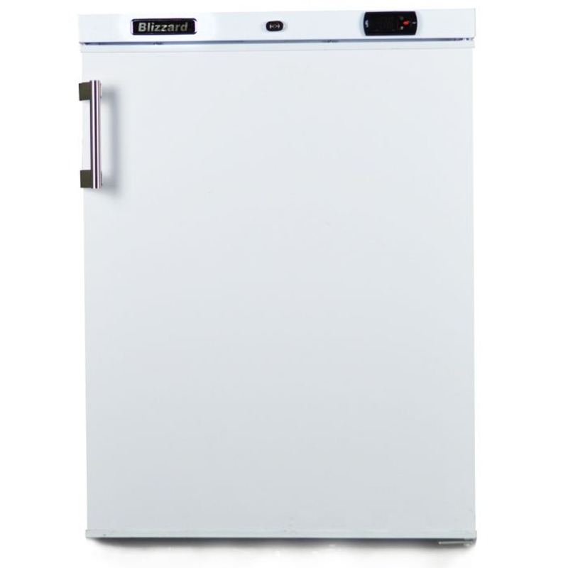 Blizzard UCR140WH Single Hinged Door Under Counter Refrigerator Front View