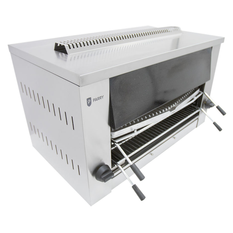 Parry Gas Salamander Wall Grill US9 Left Side View