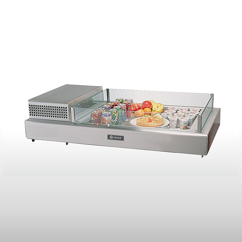 Victor BTOREF2 Refrigerated Caribbean Topper - Angled Front View