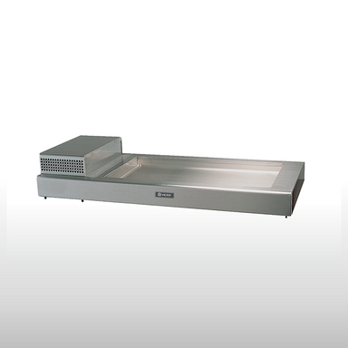 Victor BTOREF3 Refrigerated Caribbean Topper - Angled Front View