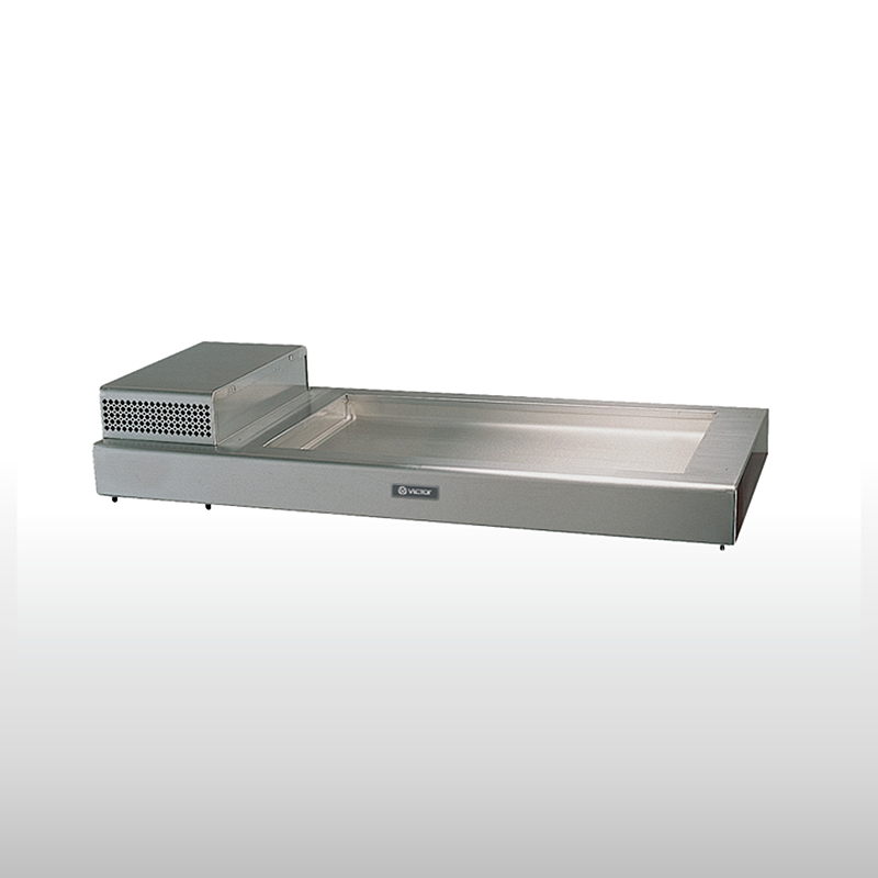 Victor BTOREF3 Refrigerated Caribbean Topper - Angled Front View
