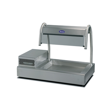 Victor CTREF11 Refrigerated Caribbean Topper - Angled Front/Right Side View