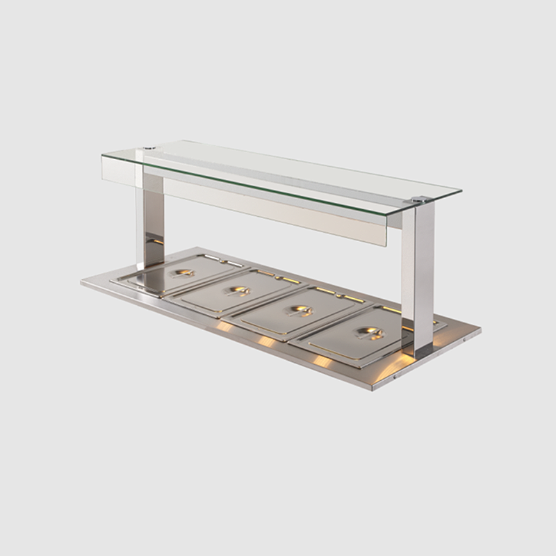 Victor SSHBW3 Bain Marie - Angled Front/Right Side View