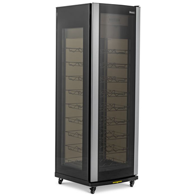 Blizzard WD400 Upright Wine Cooler Angled Front/Left Side View