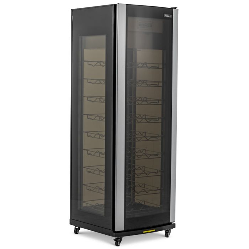 Blizzard WD400 Upright Wine Cooler Angled Front/Left Side View