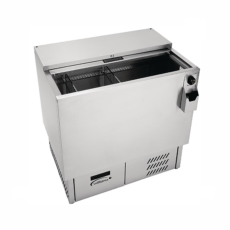 Williams BW900 Bottle Well - Angled Front/Top View