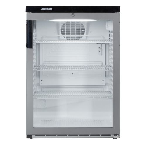 Liebherr FKvesf 1803 6.3 cuft Glass Single Door Undercounter Display Chiller, 171 Litres