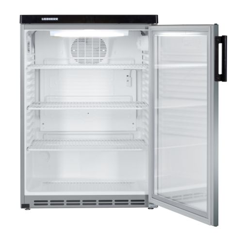 Liebherr FKvesf 1803 6.3 cuft Glass Single Door Undercounter Display Chiller, 171 Litres