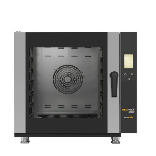 Hobart Ecomax HECMFE6 Full Touch Electric 6 x 1/1GN Grid Combi Oven, 9.5kW