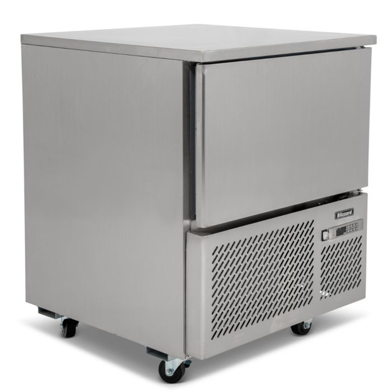 Blizzard BCF20-HC 5 x GN1/1 Blast Chiller/Freezer, Angled Front/Left Side View