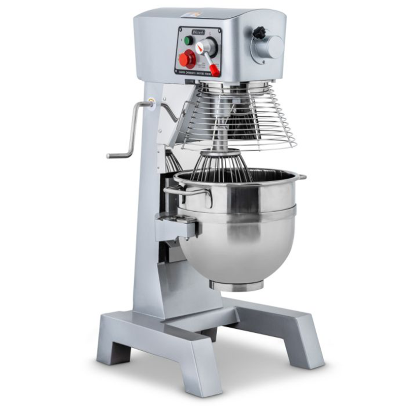 Blizzard FMX30 30L Planetary Mixer Angled Front/Left Side View