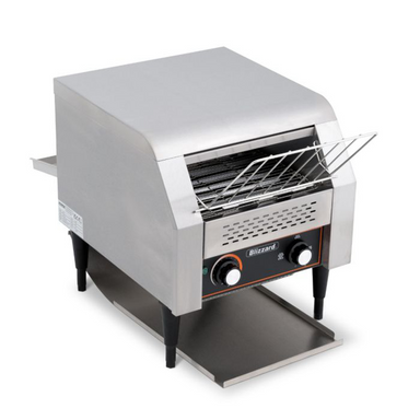 Blizzard BCT2 Conveyor Toaster, Angled Front/Left Side View