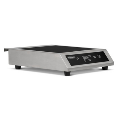 Blizzard BSPIH Stock Pot Induction Hob Angled Front/Left Side View
