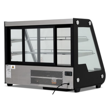 Blizzard COLDT2 Refrigerated Counter Top Merchandiser, Appliance Rear View