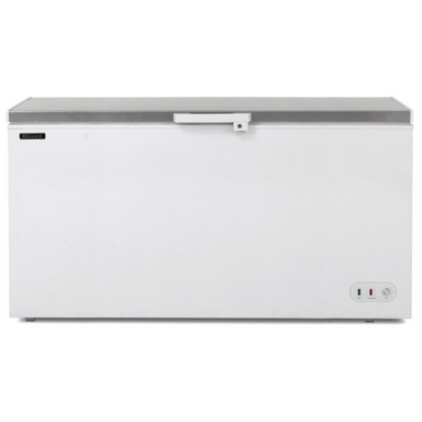 Blizzard CF650SS 650L Stainless Steel Lid Chest Freezer Front View