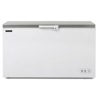 Blizzard CF550SS 550L Stainless Steel Lid Chest Freezer Front View