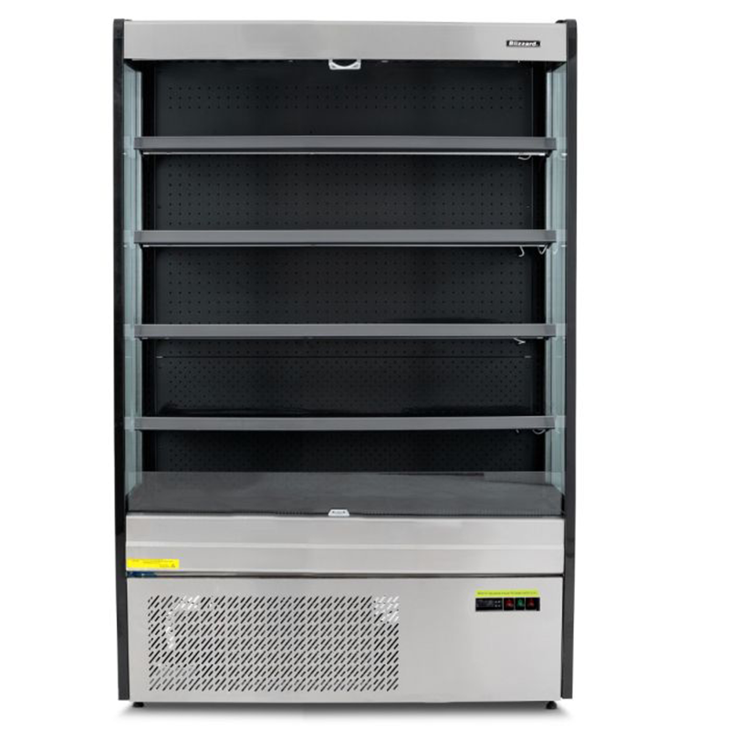 Blizzard BTD130SS Refrigerated 1.3m Open Front Multideck Display Front View