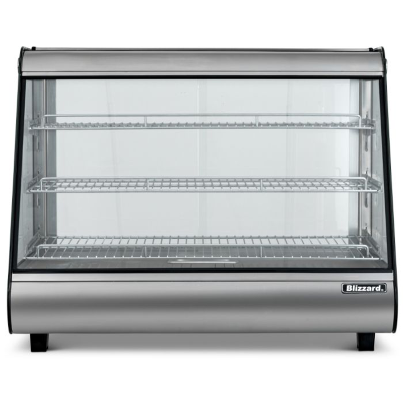 Blizzard HOTT2 85CM Heated Counter Top Merchandiser, Front Facing View