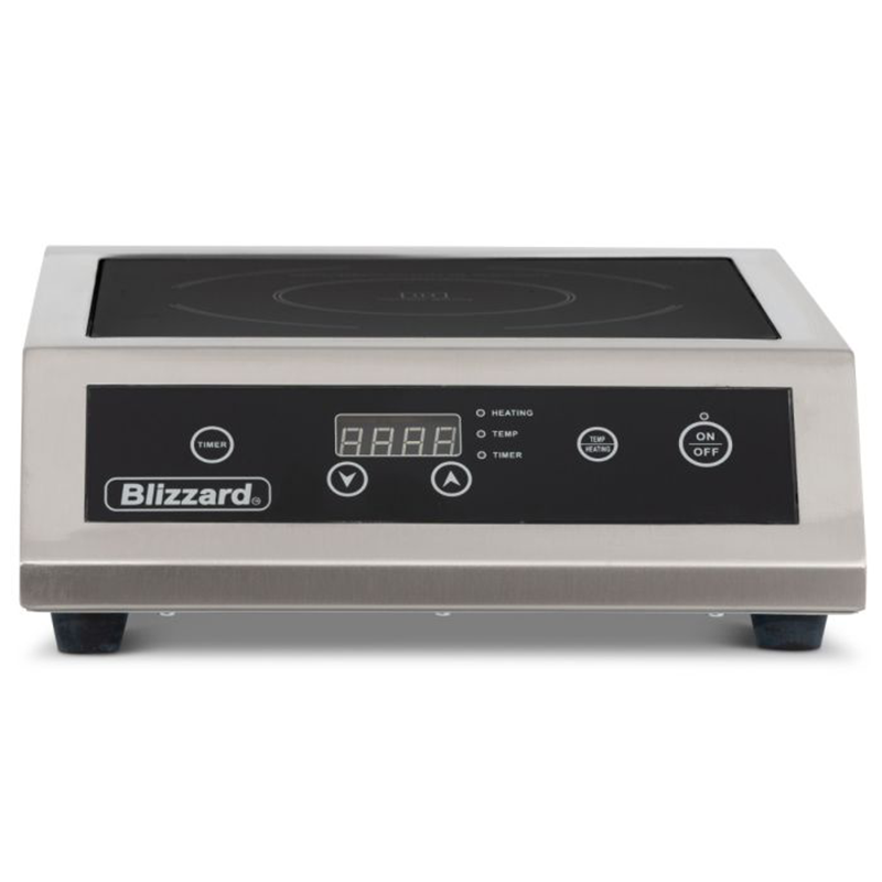 Blizzard BIH1 Single Induction Hob Front Facing View