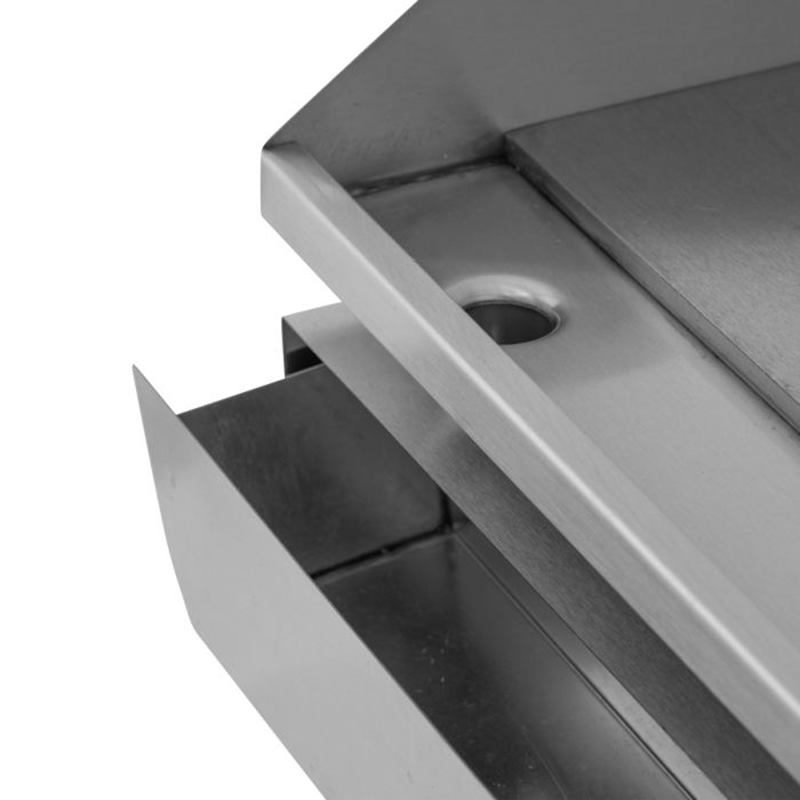 Blizzard BG1A Single Flat Top Griddle Removable Drip Tray