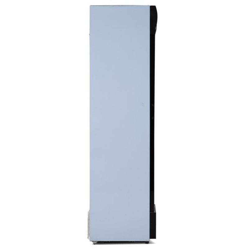 Blizzard GD350 Single Glass Door Display Refrigerated Merchandiser Side View